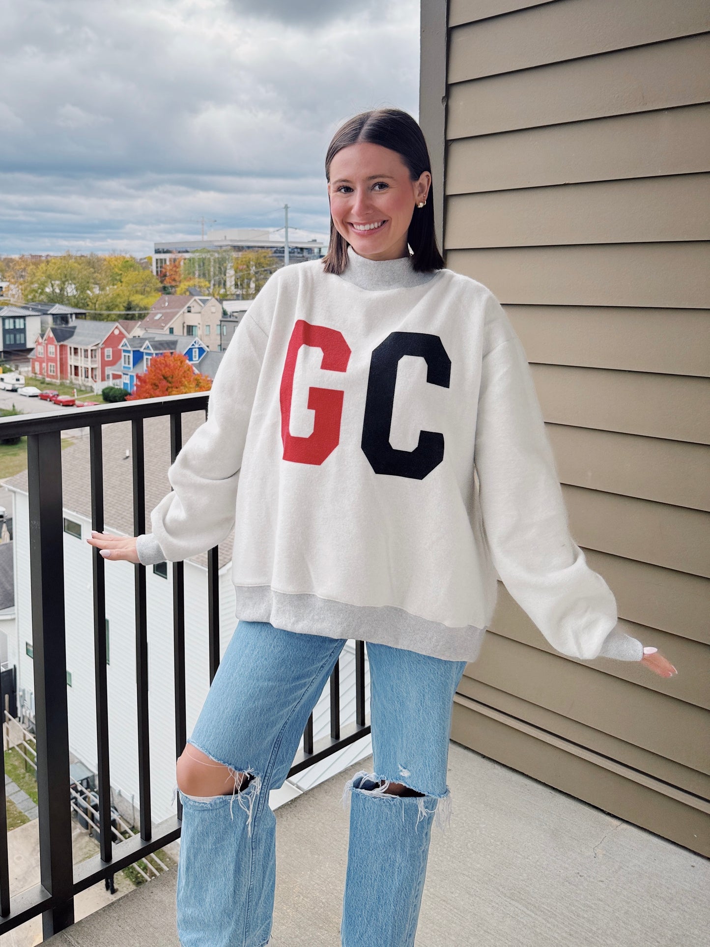 South Carolina Reversible Mock Neck Sweatshirt