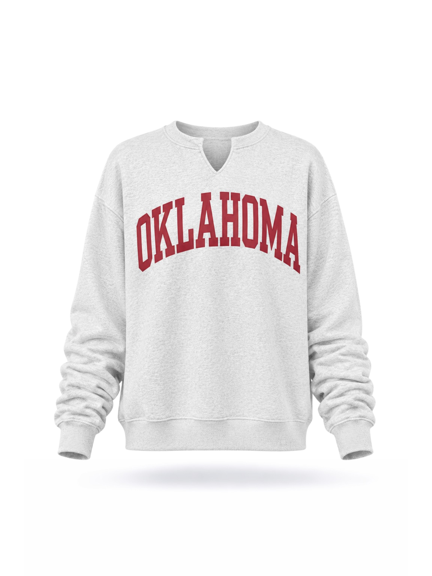 Oklahoma Reversible Split Neck Sweatshirt