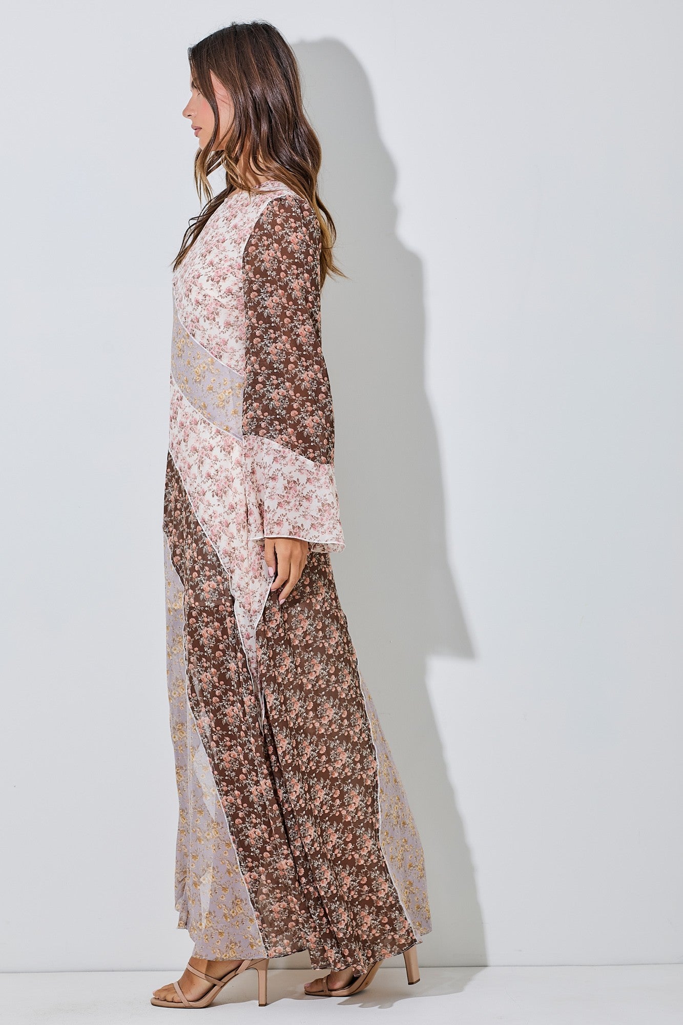 PREORDER: Golden Hour Floral Maxi Dress