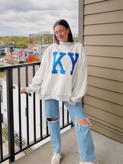 Kentucky Reversible Mock Neck Sweatshirt