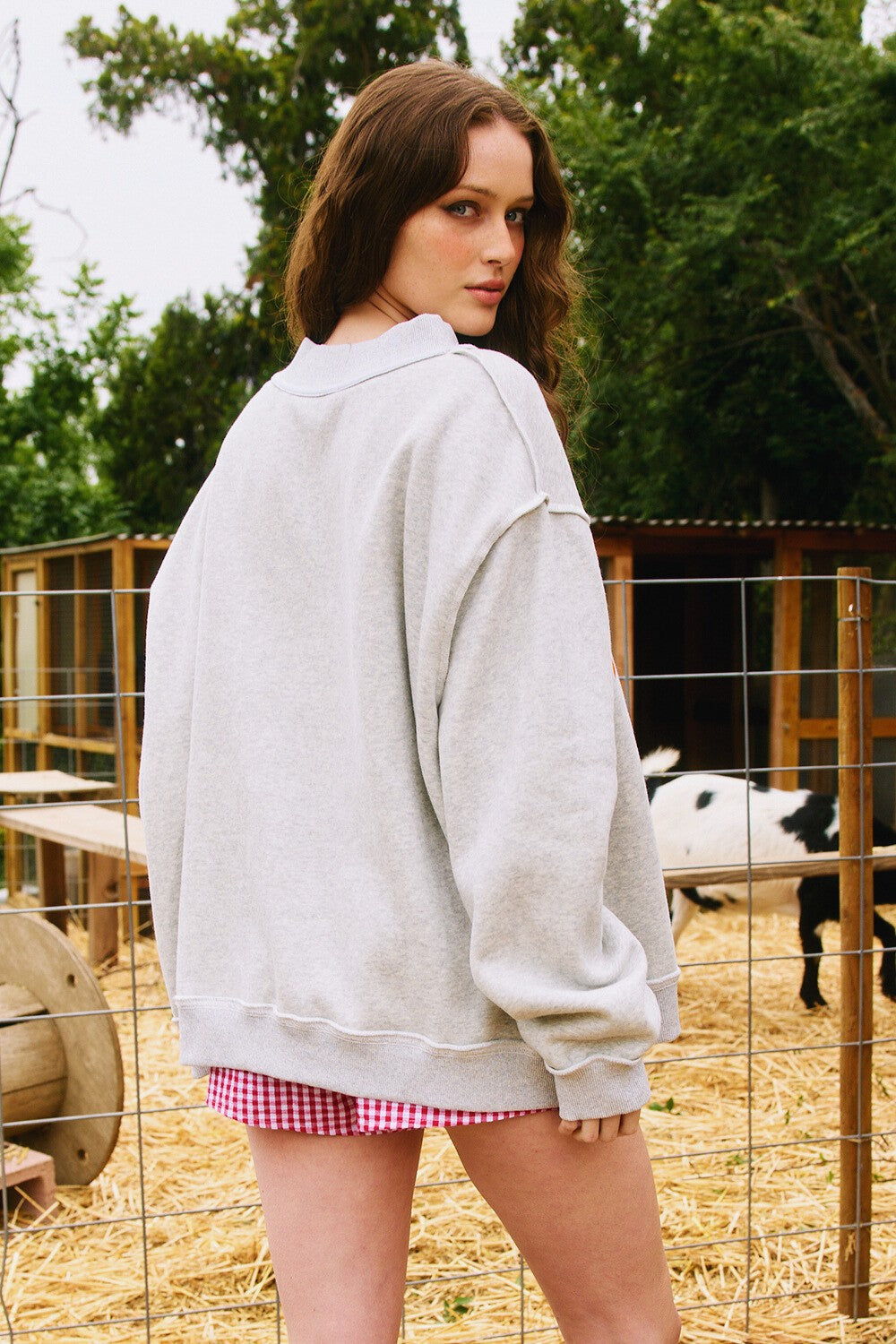 PREORDER: Tennessee Reversible Mock Neck Sweatshirt