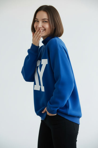 Kentucky Reversible Mock Neck Sweatshirt