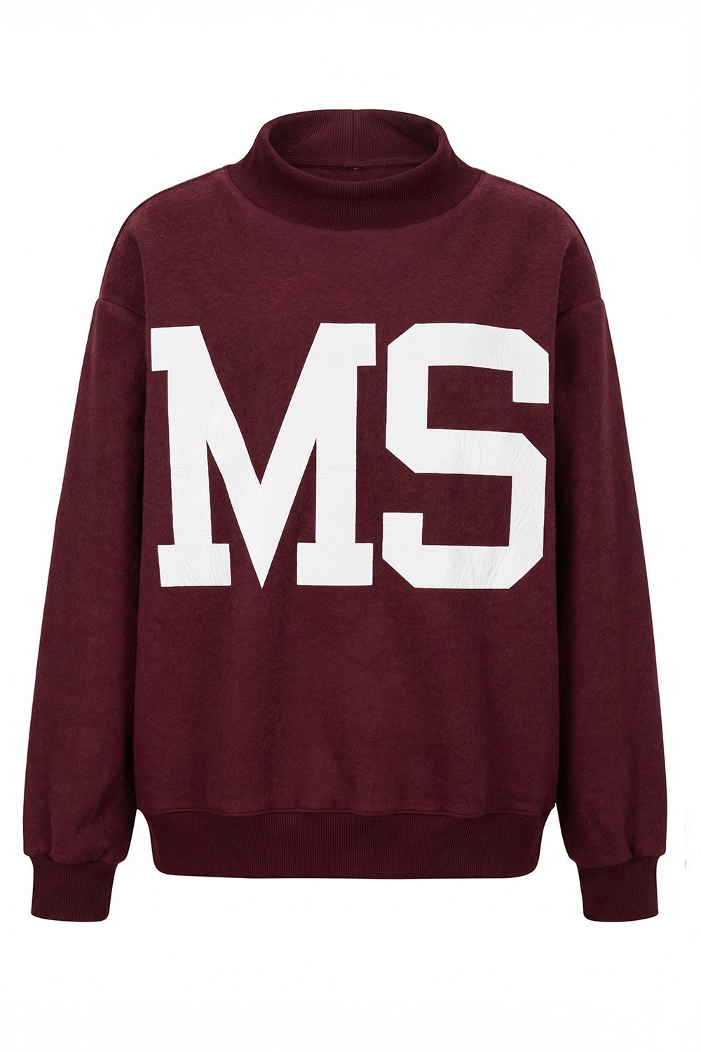 PREORDER: Mississippi/MS Reversible Mock Neck Sweatshirt (EARLY NOVEMBER)