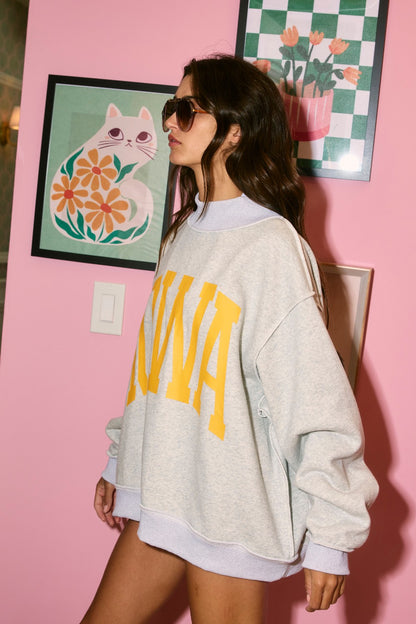 PREORDER: Iowa Reversible Mock Neck Sweatshirt