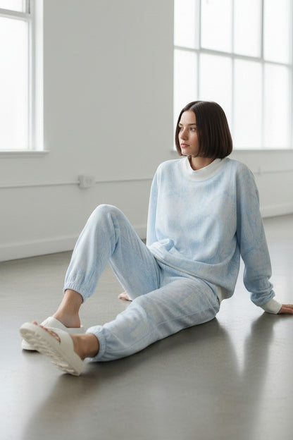 Camo Mock Neck Sweatshirt