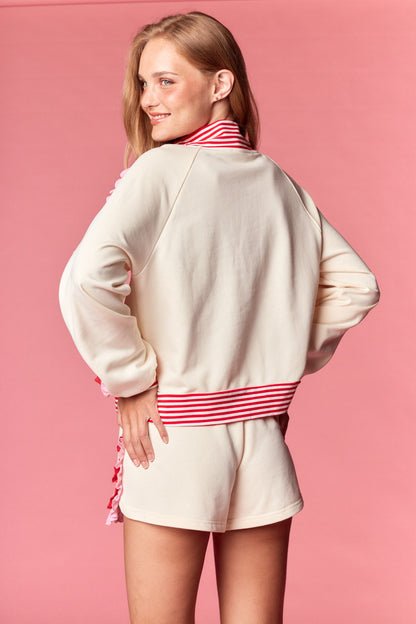 Candy Crush Ruffle Top & Shorts Set