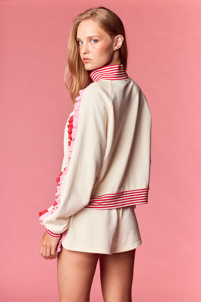 Candy Crush Ruffle Top & Shorts Set