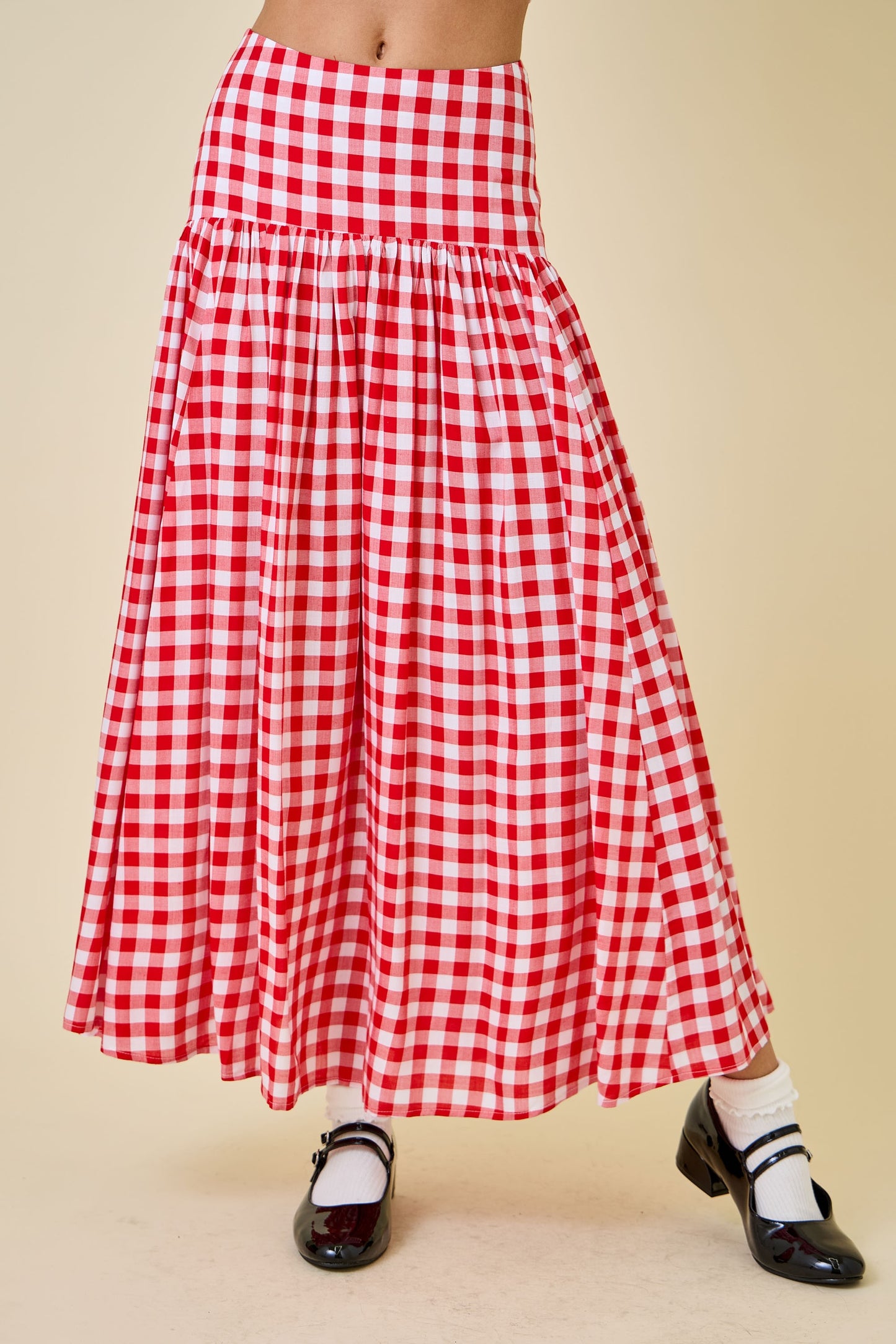 PREORDER: County Fair Cutie Gingham Top & Skirt Set