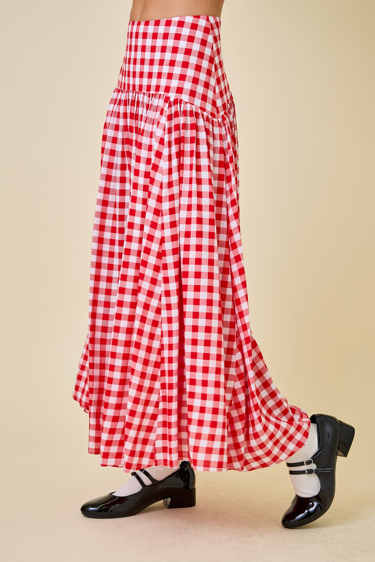 PREORDER: County Fair Cutie Gingham Top & Skirt Set