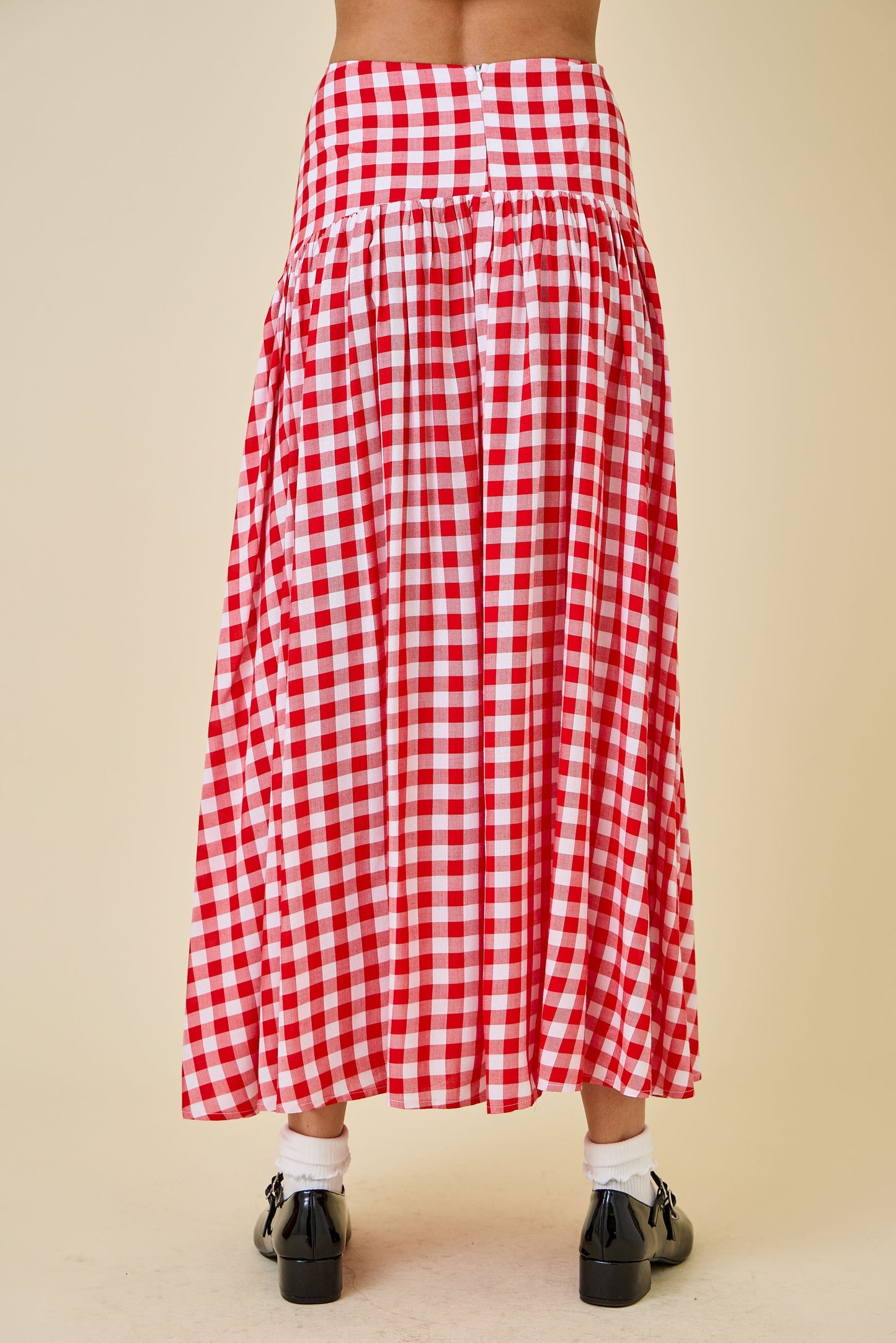 PREORDER: County Fair Cutie Gingham Top & Skirt Set