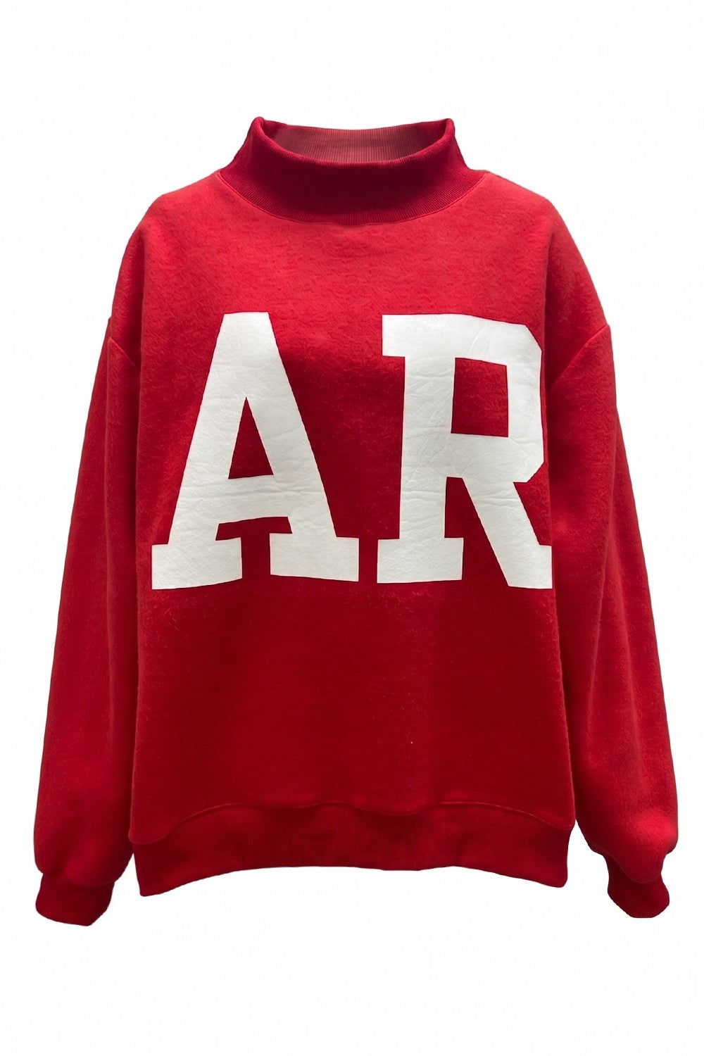 Arkansas/AR Reversible Mock Neck Sweatshirt