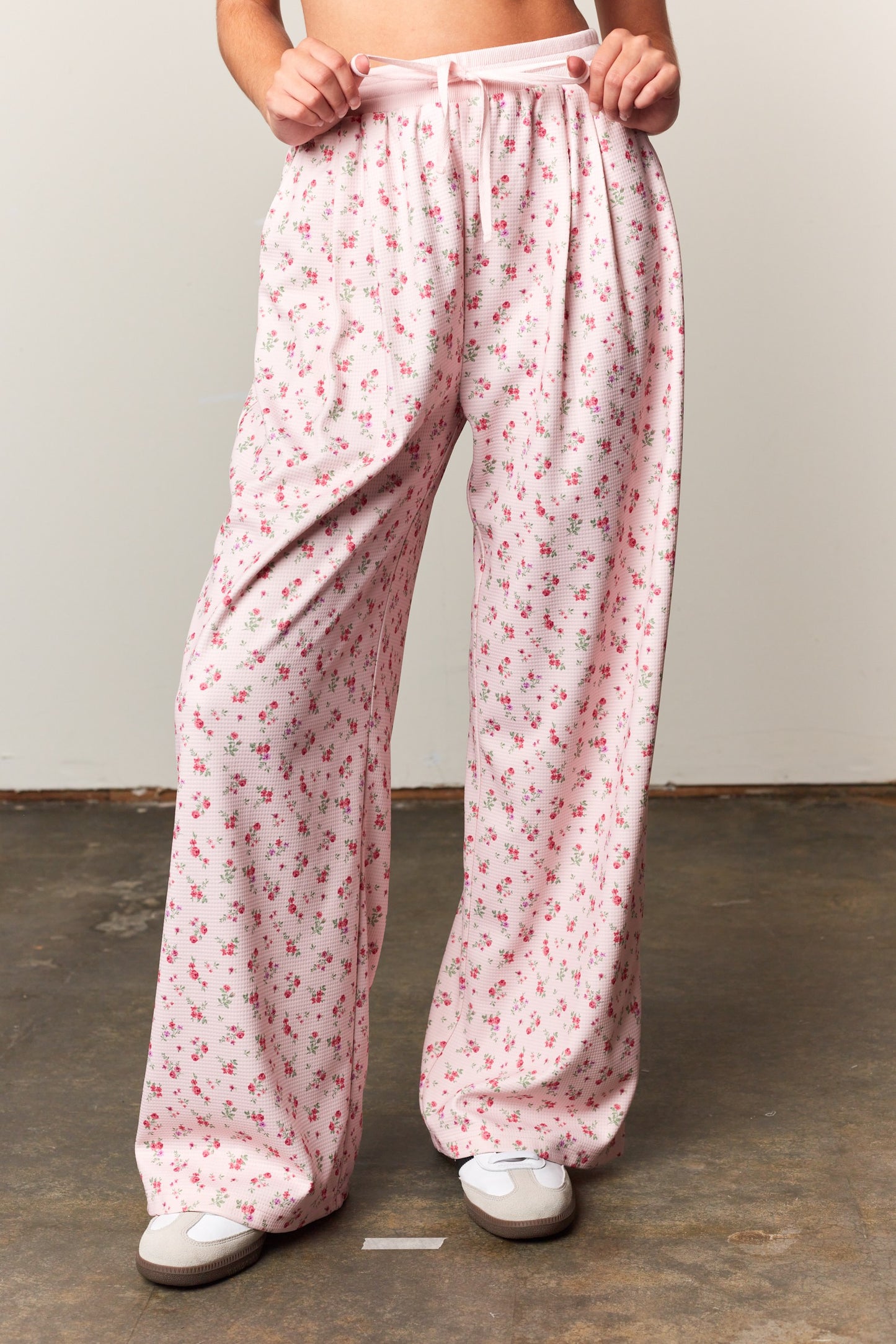 Rosy Posy Floral Top & Pants Set