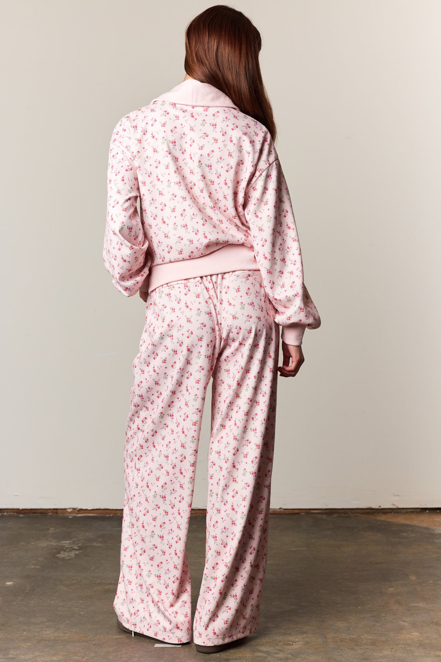 Rosy Posy Floral Top & Pants Set