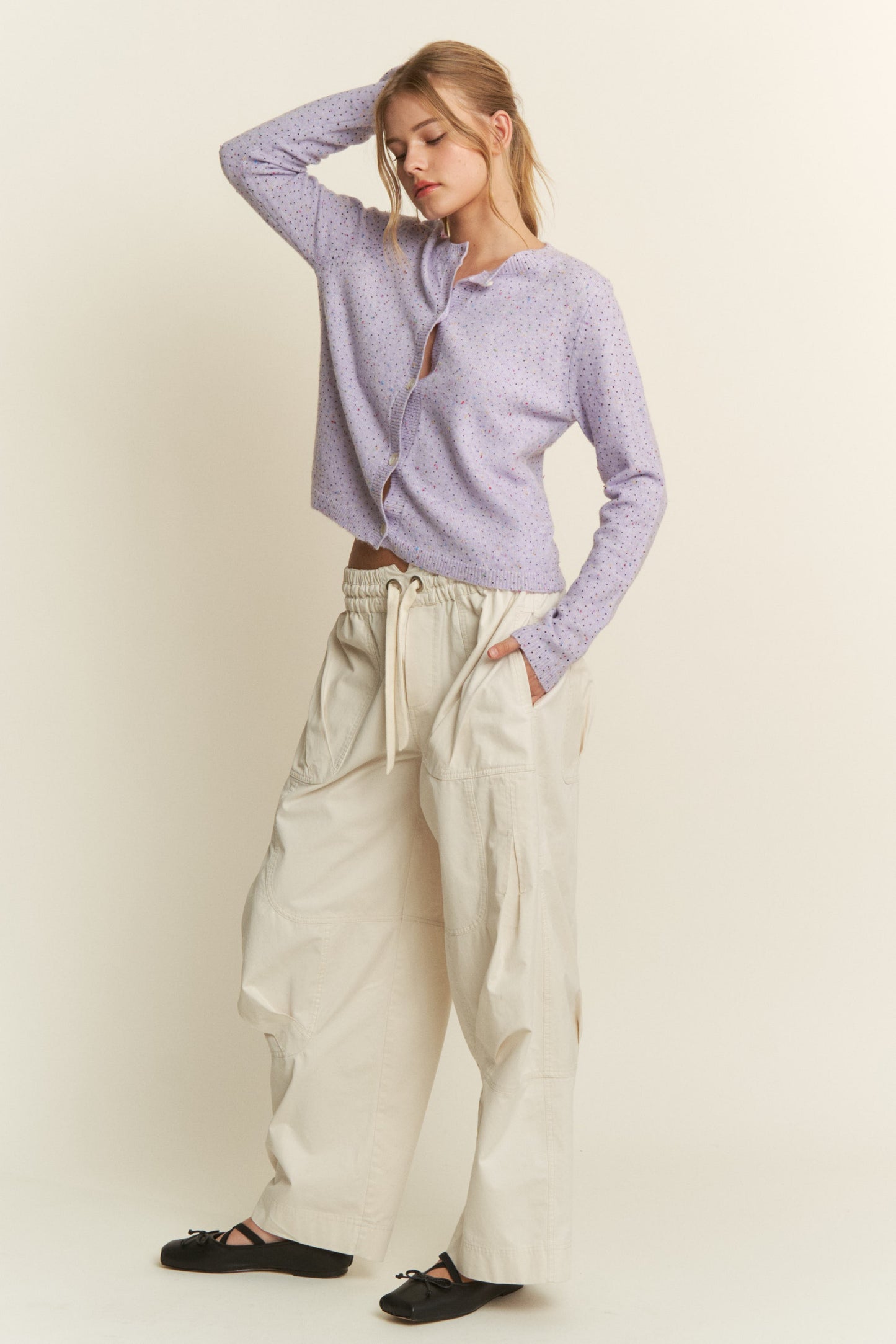 Pop Rocks Confetti Button Down Cardigan