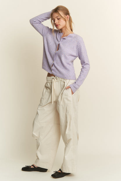 Pop Rocks Confetti Button Down Cardigan