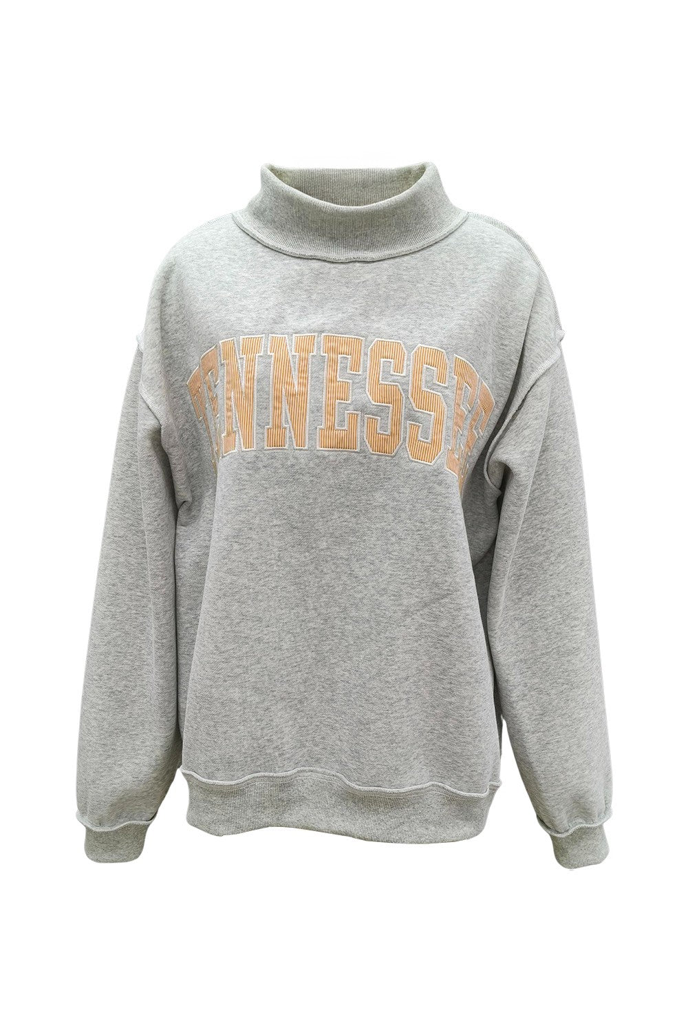 PREORDER: Embroidered Tennessee Mock Neck Sweatshirt (EARLY JUNE)