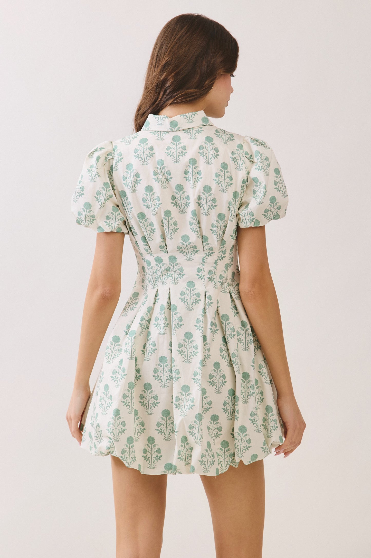 Fresh Start Floral Bubble Dress