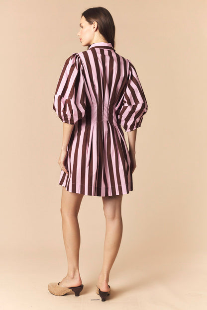 Lunch Break Striped Dress