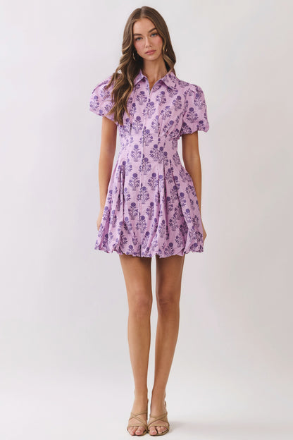PREORDER: Fresh Start Floral Bubble Dress (EARLY JUNE)
