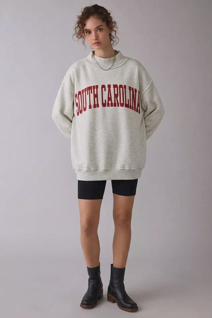 South Carolina Reversible Mock Neck Sweatshirt