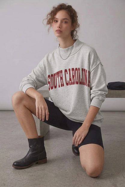 South Carolina Reversible Mock Neck Sweatshirt
