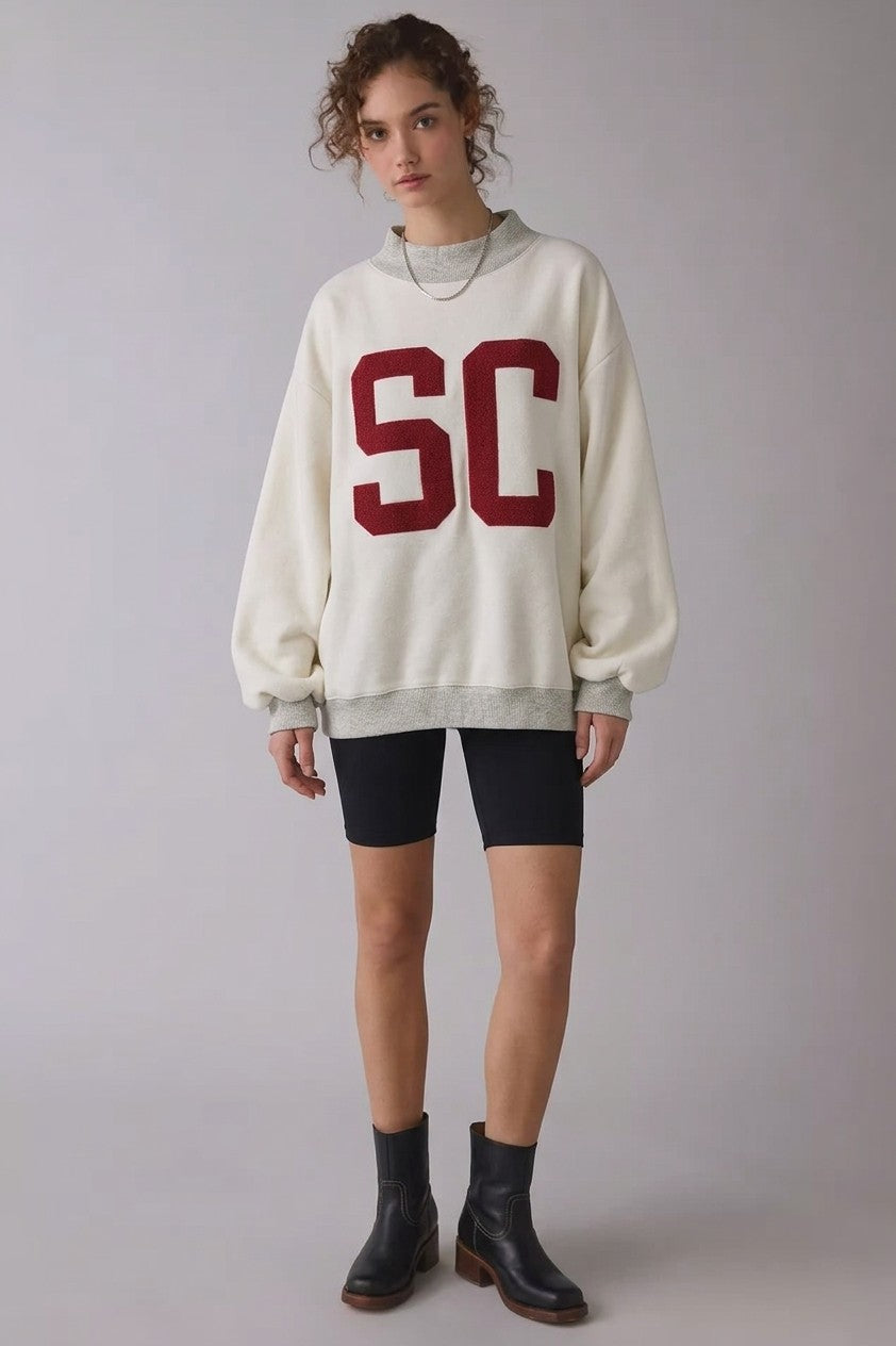 South Carolina Reversible Mock Neck Sweatshirt