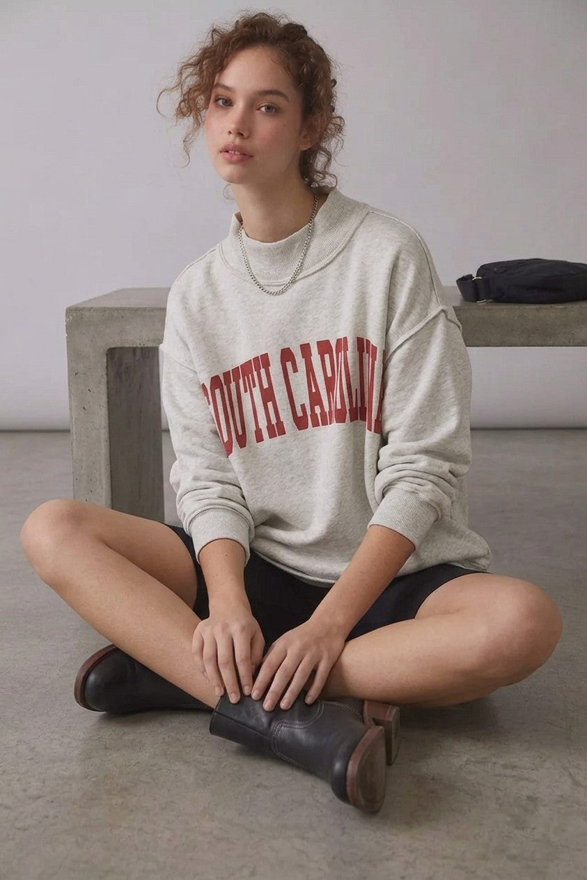 South Carolina Reversible Mock Neck Sweatshirt