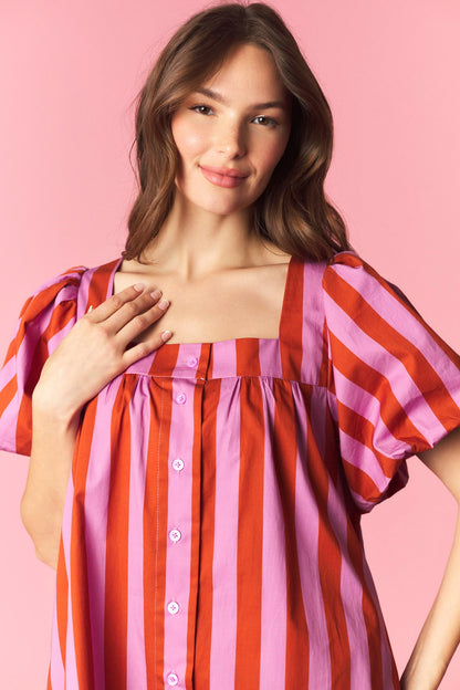 PREORDER: Crowd Favorite Striped Dress (EARLY AUGUST)