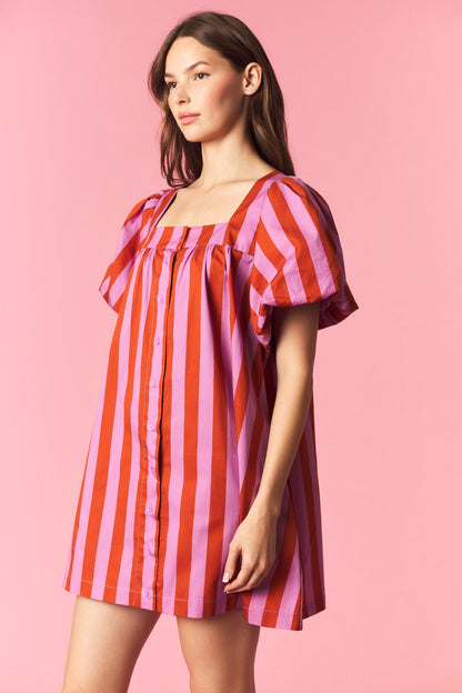 PREORDER: Crowd Favorite Striped Dress (EARLY AUGUST)