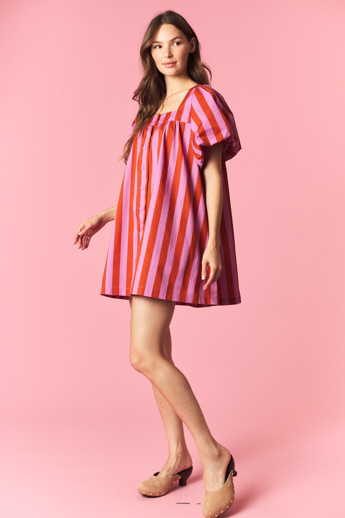PREORDER: Crowd Favorite Striped Dress (EARLY AUGUST)