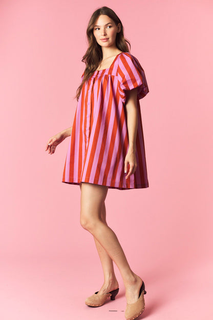 PREORDER: Crowd Favorite Striped Dress (EARLY AUGUST)