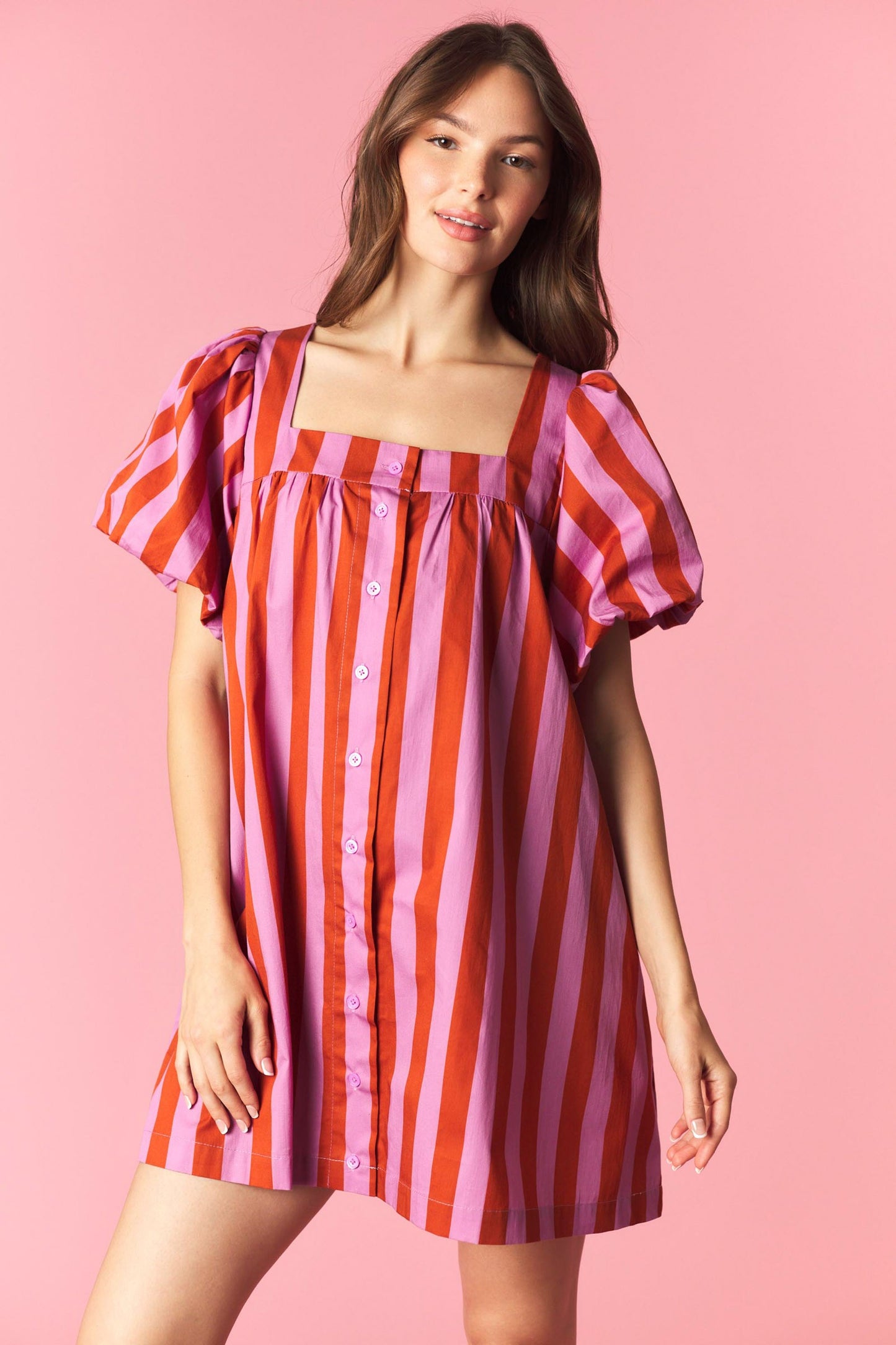 PREORDER: Crowd Favorite Striped Dress (EARLY AUGUST)