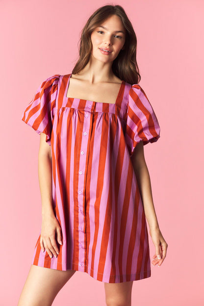 PREORDER: Crowd Favorite Striped Dress (EARLY AUGUST)