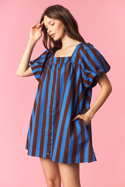 PREORDER: Crowd Favorite Striped Dress (EARLY AUGUST)