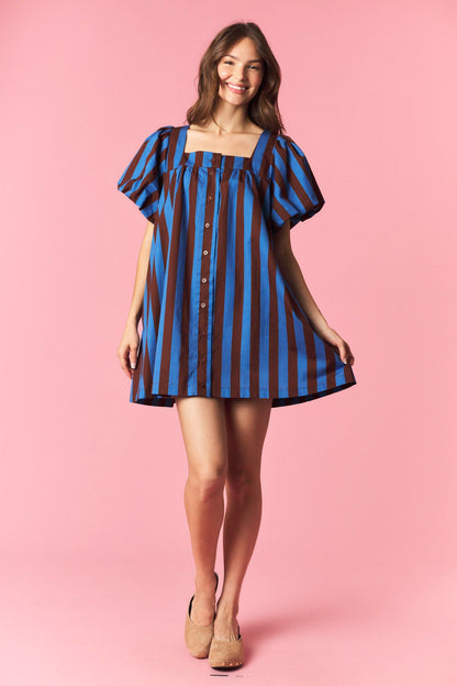 PREORDER: Crowd Favorite Striped Dress (EARLY AUGUST)