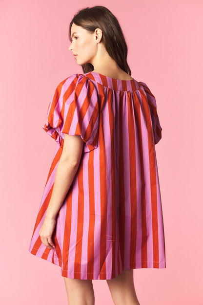 PREORDER: Crowd Favorite Striped Dress (EARLY AUGUST)