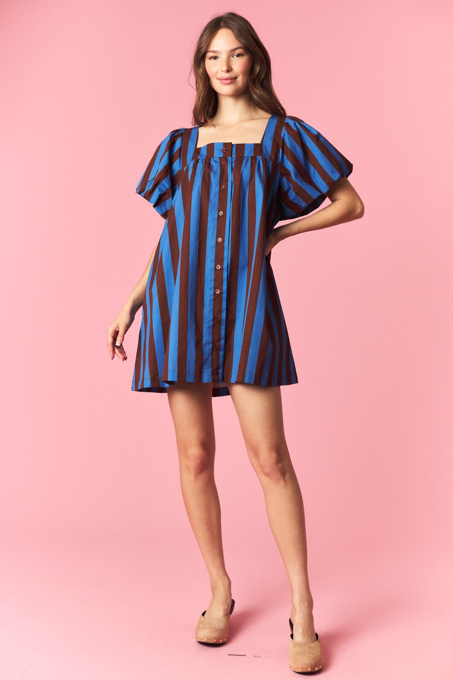 PREORDER: Crowd Favorite Striped Dress (EARLY AUGUST)