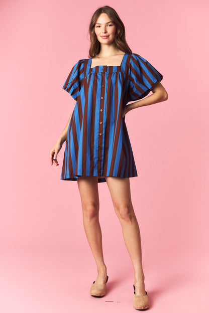 PREORDER: Crowd Favorite Striped Dress (EARLY AUGUST)