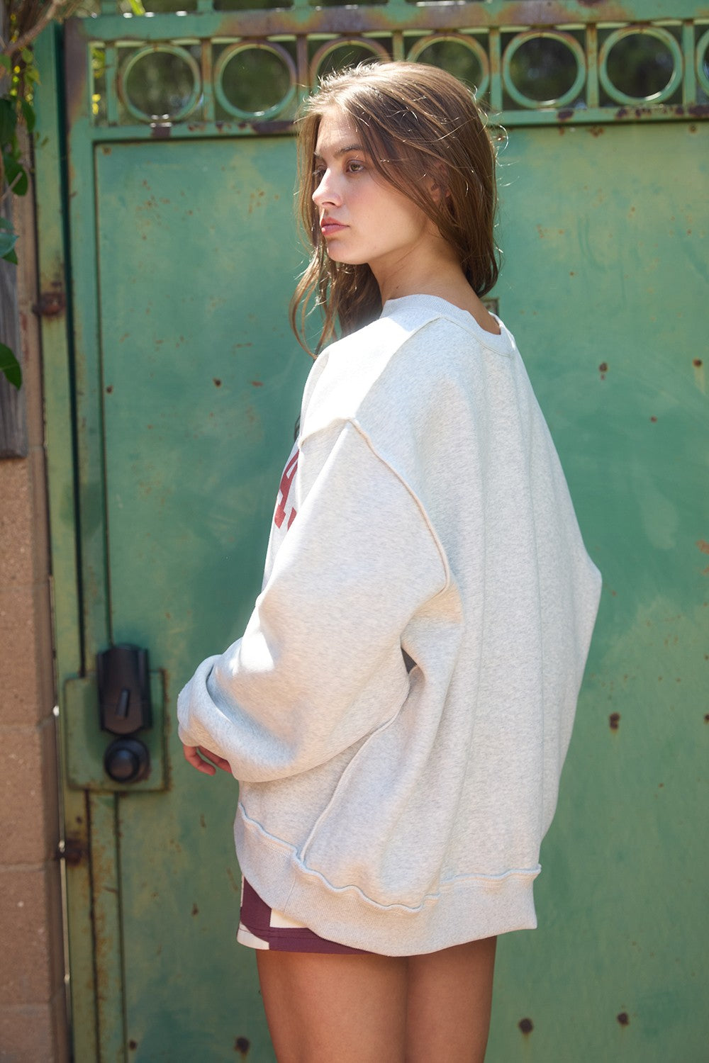 PREORDER: Arkansas Split Neck Sweatshirt (EARLY JULY)