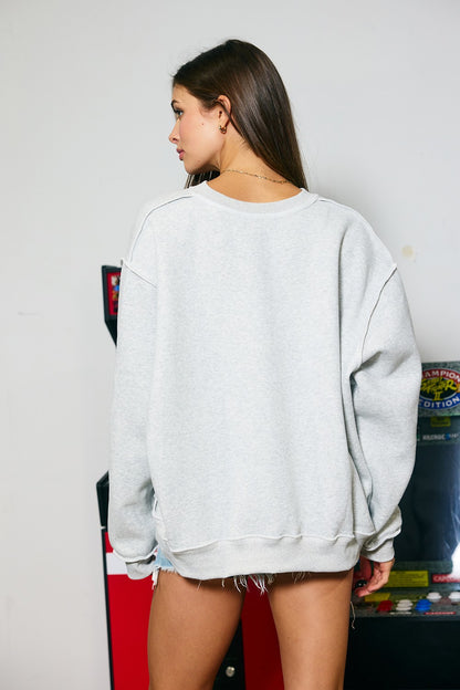 PREORDER: Alabama Reversible Split Neck Sweatshirt (EARLY AUGUST)