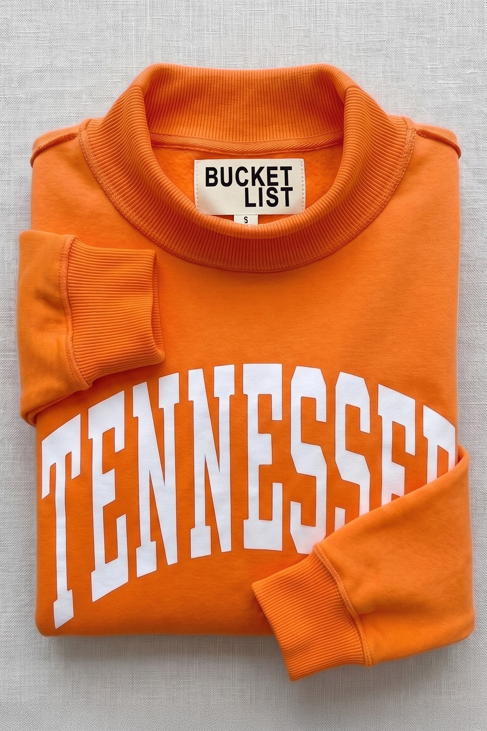 Tennessee/TN Reversible Mock Neck Sweatshirt