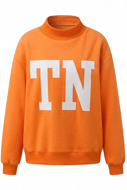Tennessee/TN Reversible Mock Neck Sweatshirt