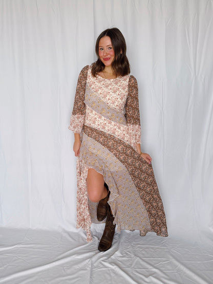 Golden Hour Floral Maxi Dress