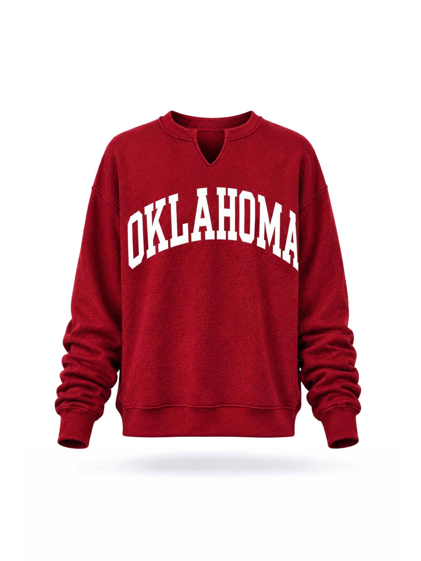 Oklahoma Reversible Split Neck Sweatshirt