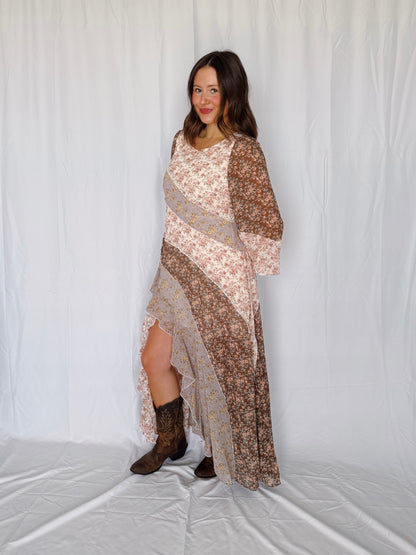 Golden Hour Floral Maxi Dress