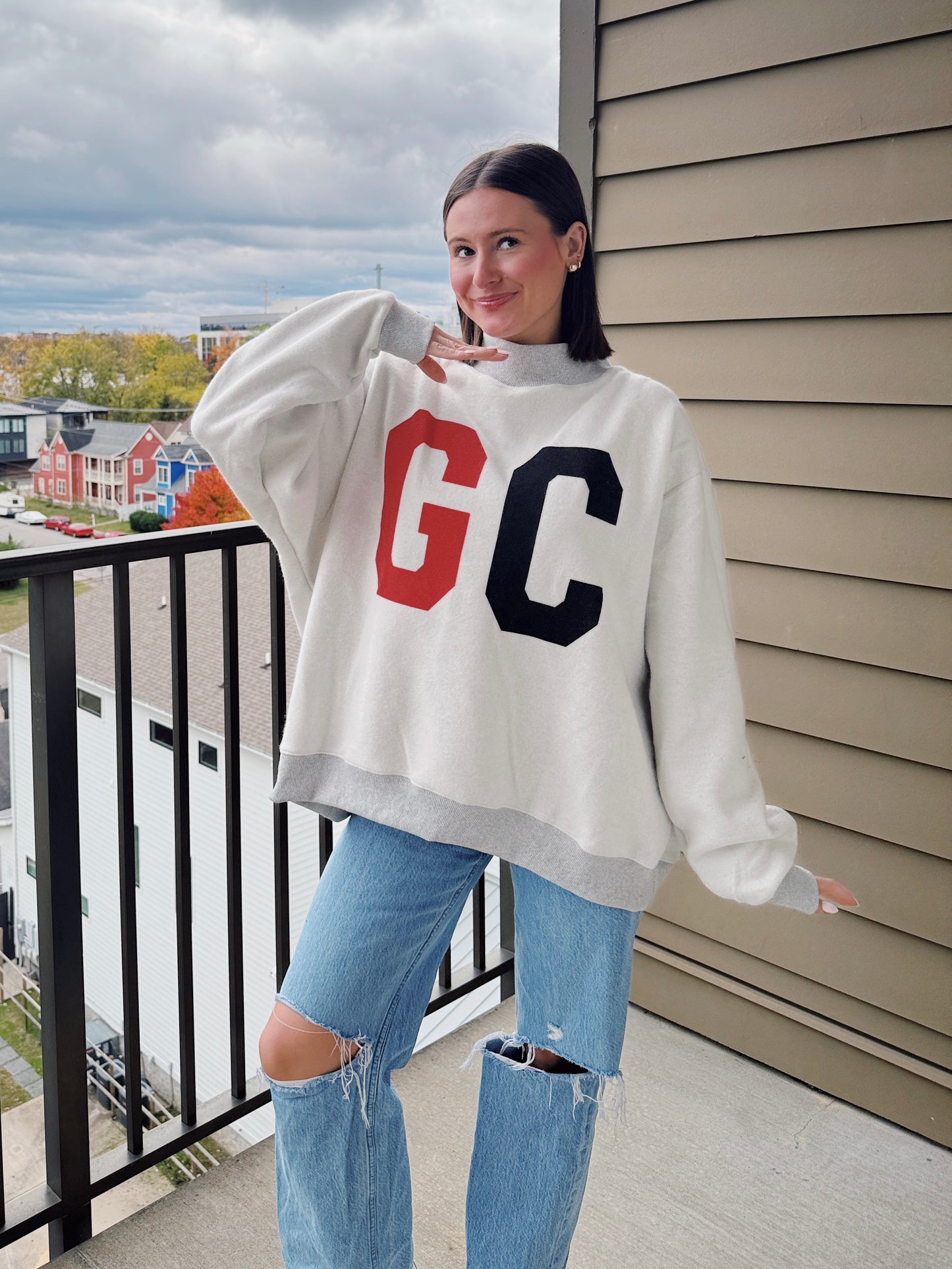 South Carolina Reversible Mock Neck Sweatshirt