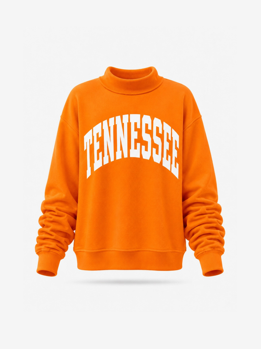 Tennessee Reversible Mock Neck Sweatshirt