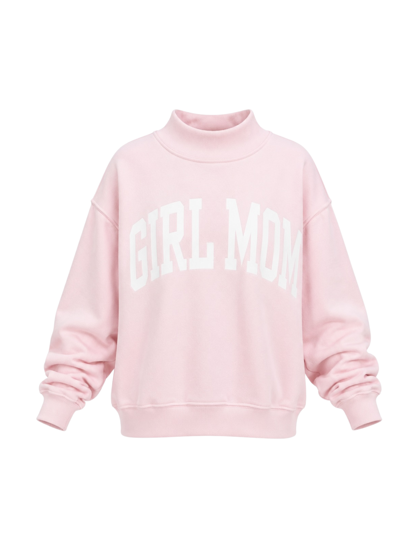 PREORDER: Girl Mom/Motherhood Reversible Mock Neck Sweatshirt (EARLY DECEMBER)