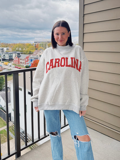 South Carolina Reversible Mock Neck Sweatshirt