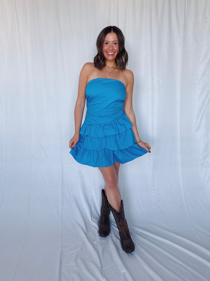 Make Your Mark Ruffle Dress